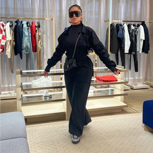 Prada Crystal Logo Flat Loafers - Picture 6 of 10